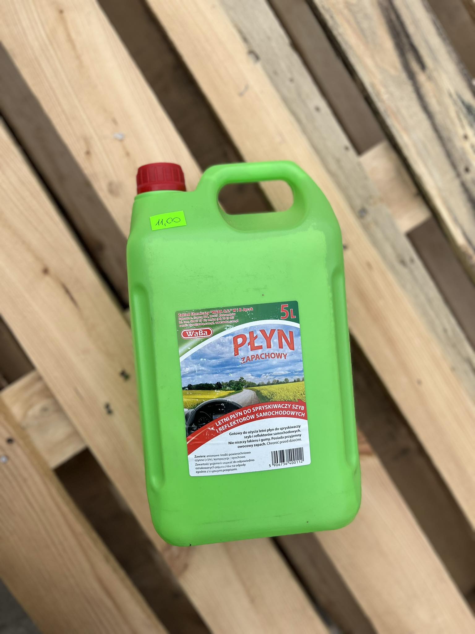 Płyn do spryskiwaczy letni